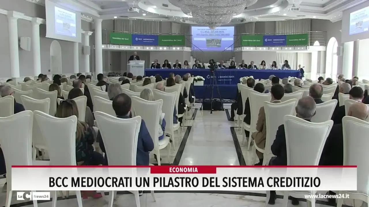 Bcc Mediocrati un pilastro del sistema creditizio