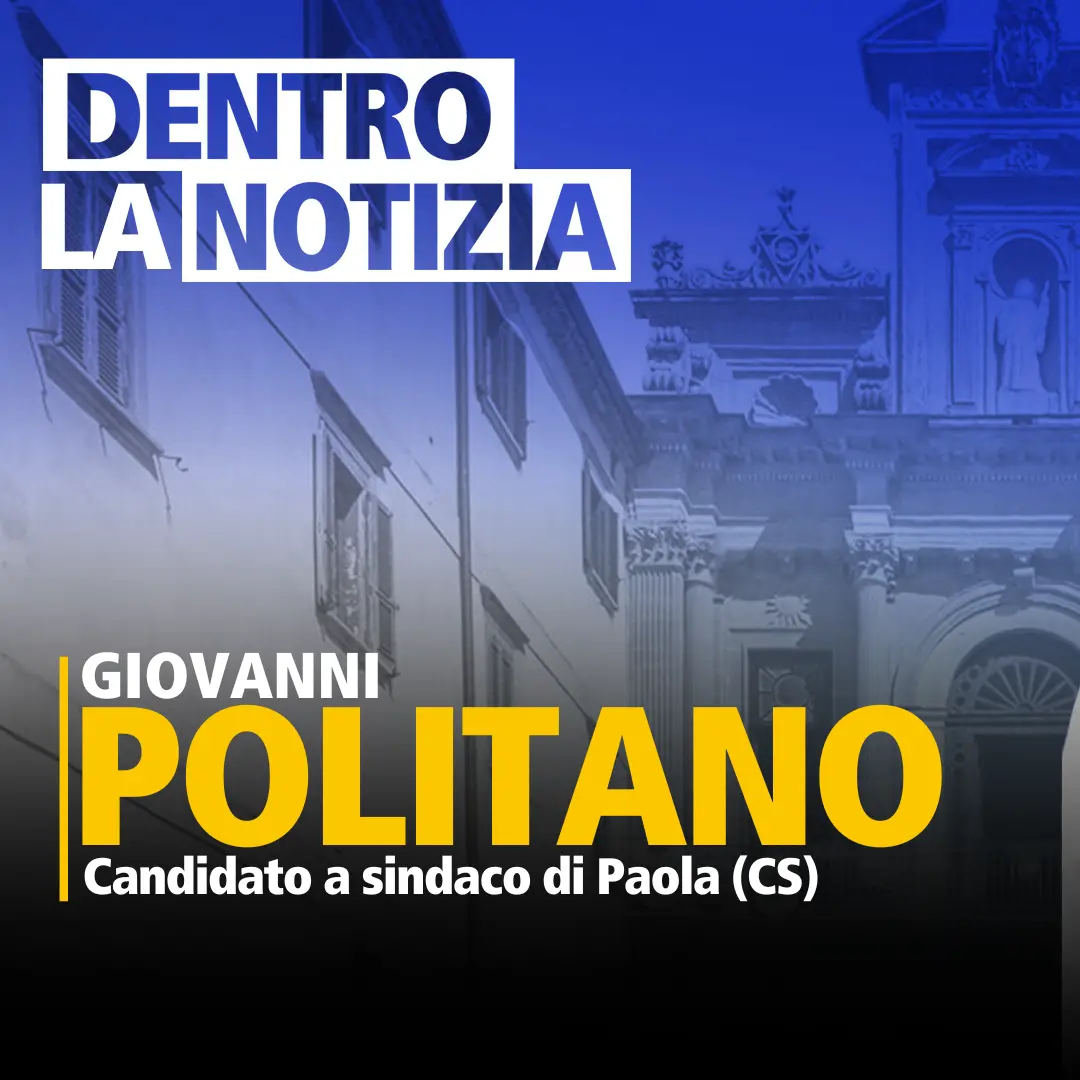 Elezioni comunali a Paola, Politano ritenta la scalata: oggi ospite a Dentro la notizia