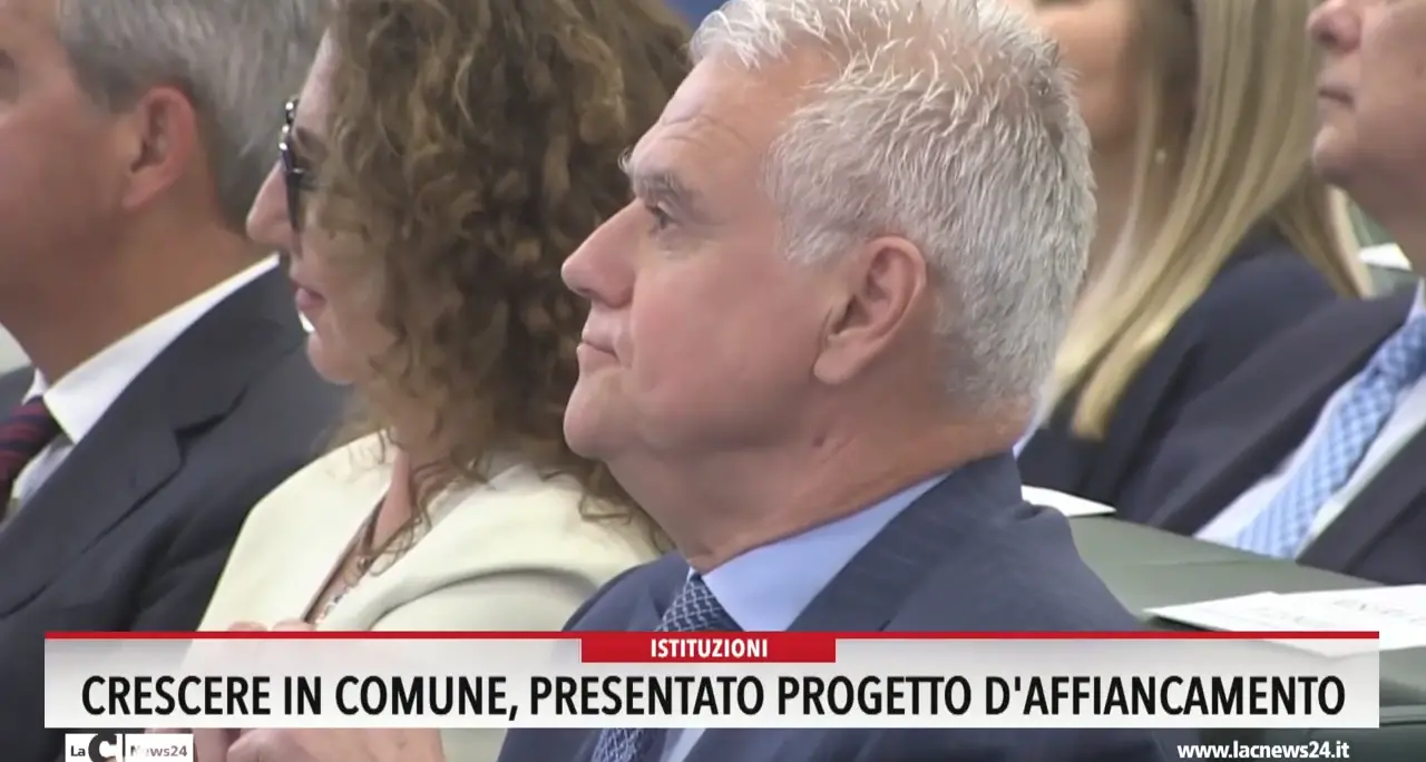 Crescere in Comune, presentato progetto d'affiancamento