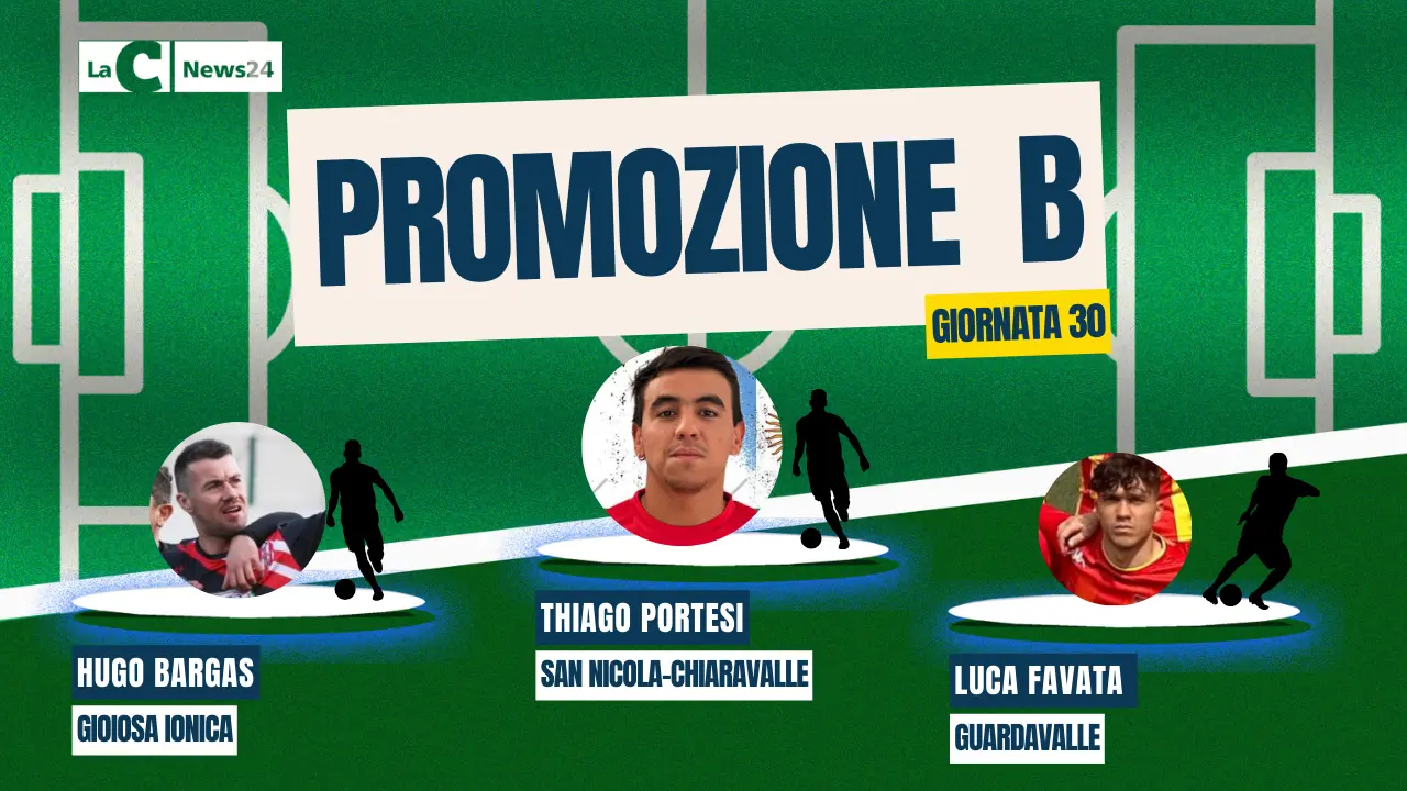 Thiago Portesi è il volto dell'impresa del San Nicola-Chiaravalle. Il Guardavalle si coccola il talentino Luca Favata. Ecco la Top 3\n