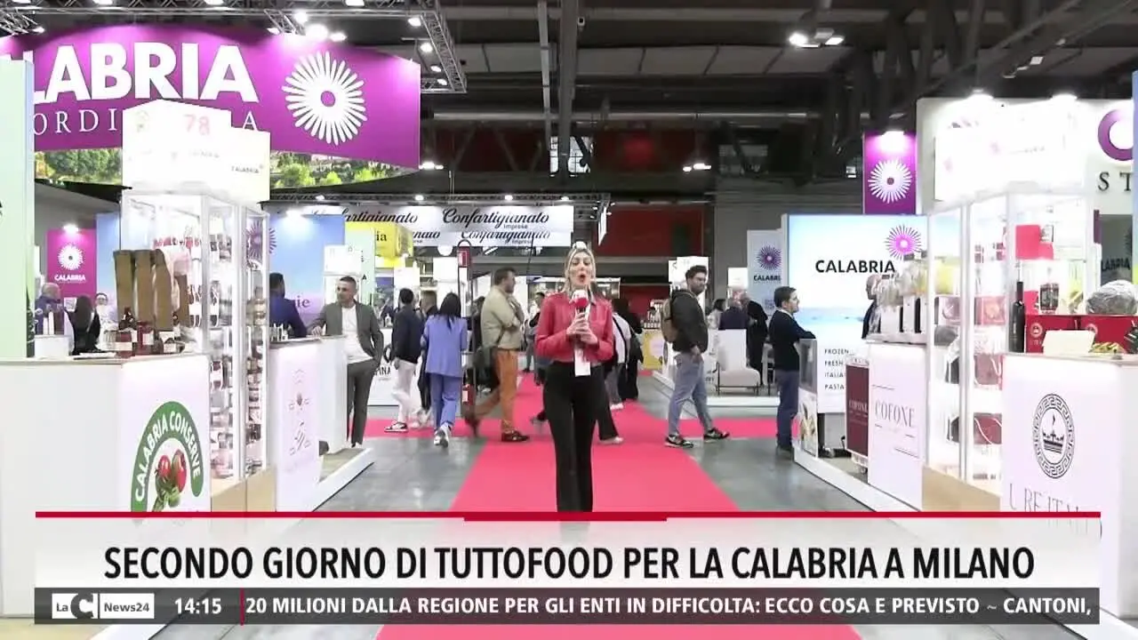 Secondo giorno di TuttoFood per la Calabria a Milano