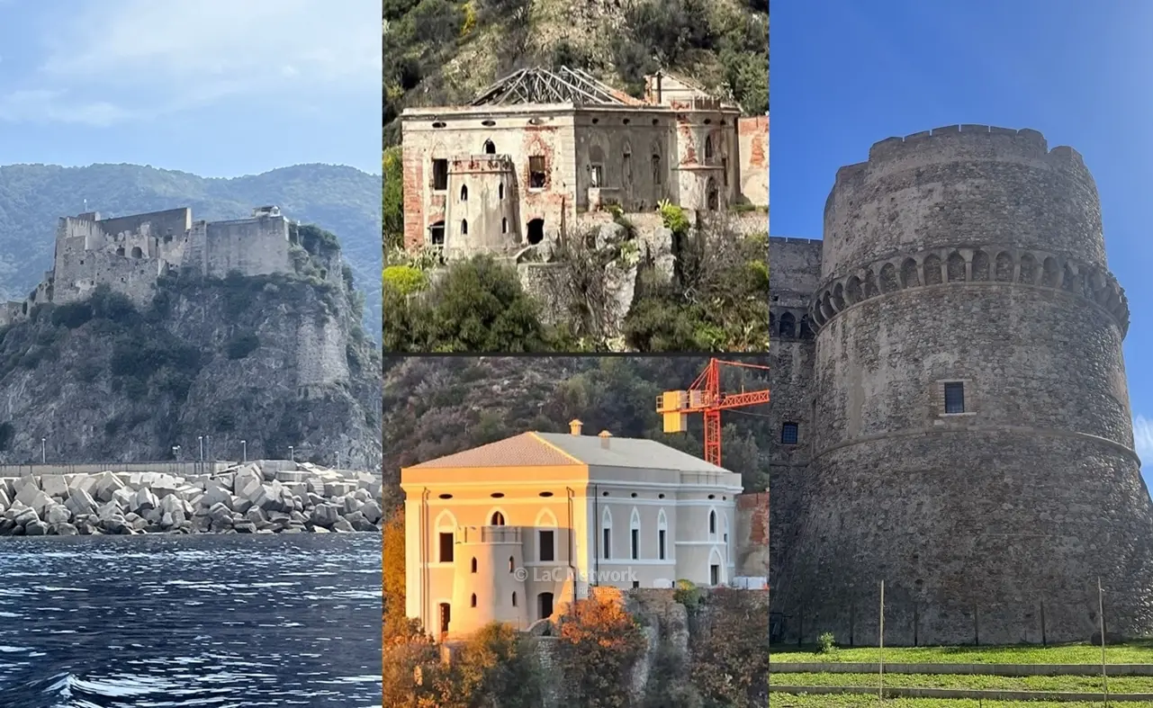 Nel cuore di Reggio, sulla rocca di Palizzi e a picco sul mare a Scilla: i castelli raccontano storie millenarie\n