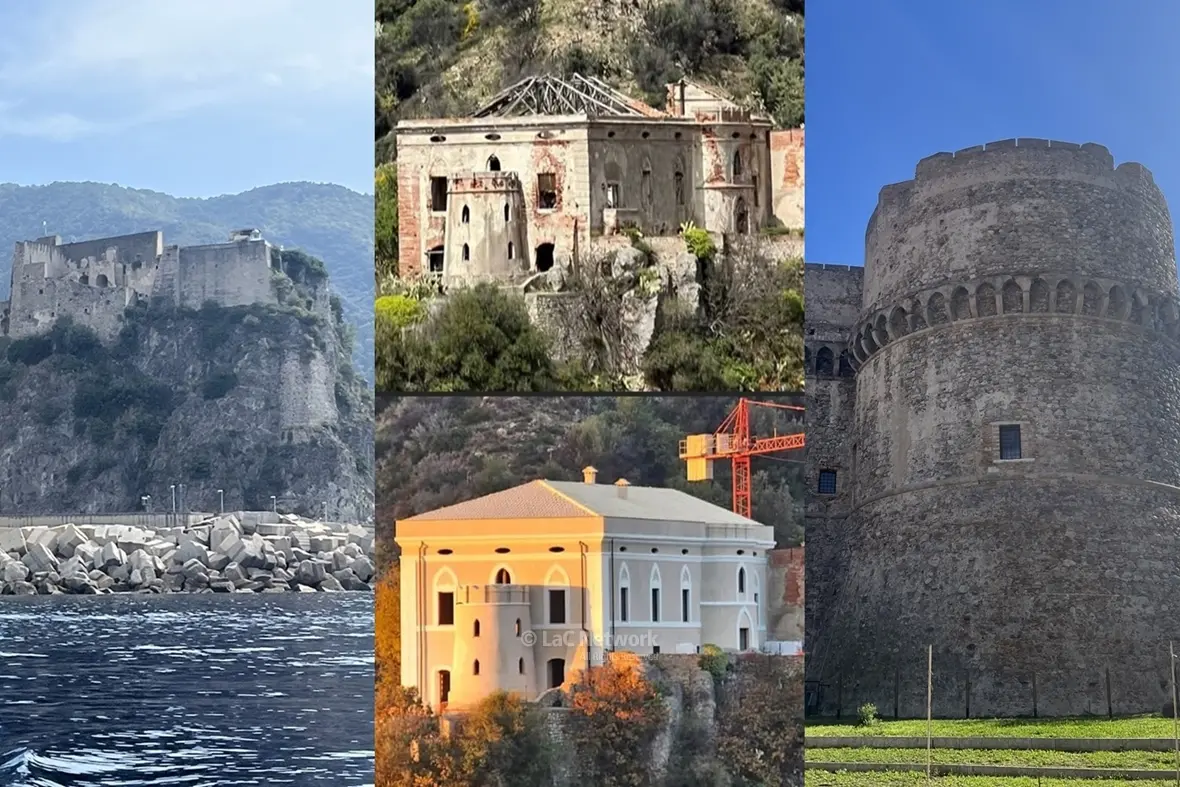Nel cuore di Reggio, sulla rocca di Palizzi e a picco sul mare a Scilla: i castelli raccontano storie millenarie\n