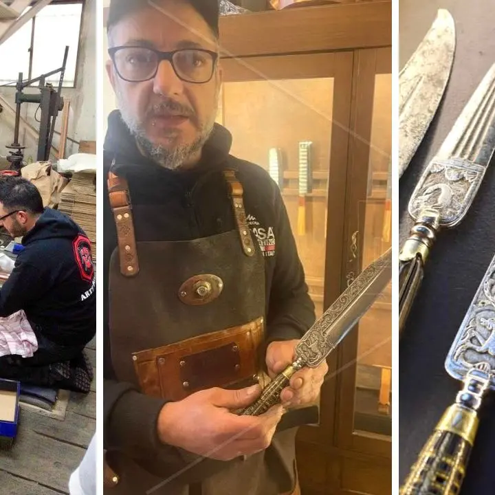 L’ultimo coltellaio di Calabria stupisce il Giappone: l’artigiano Salvatore Tarantino brilla all’Expo di Osaka\n