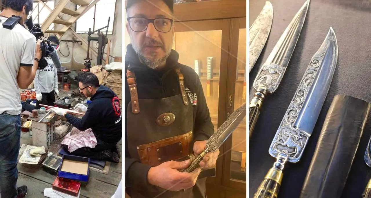 L’ultimo coltellaio di Calabria stupisce il Giappone: l’artigiano Salvatore Tarantino brilla all’Expo di Osaka\n