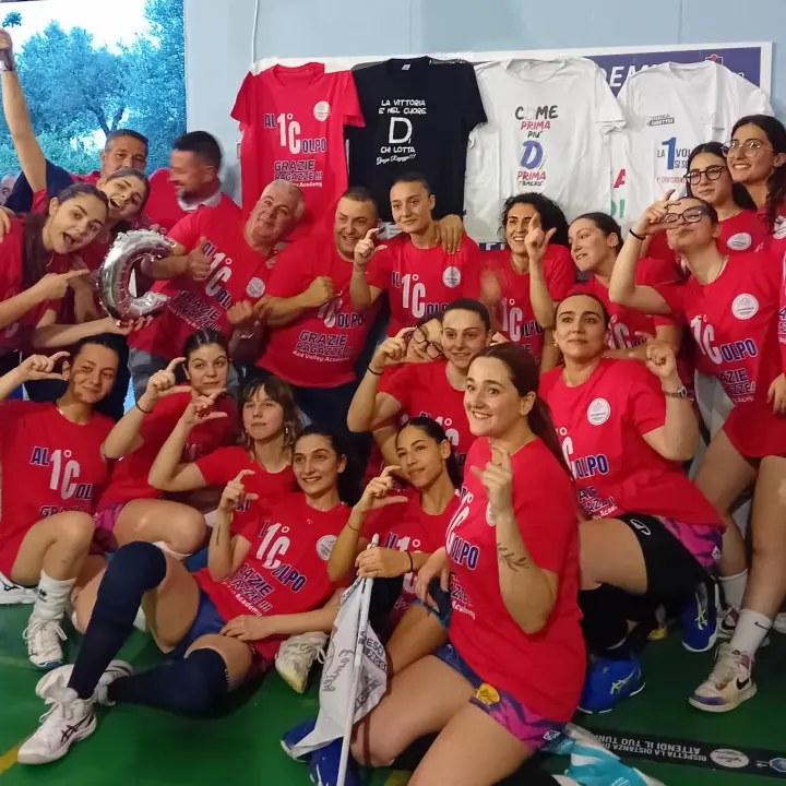 Volley femminile, la CratiCam vince il campionato di Serie D ed è pronta a nuove sfide