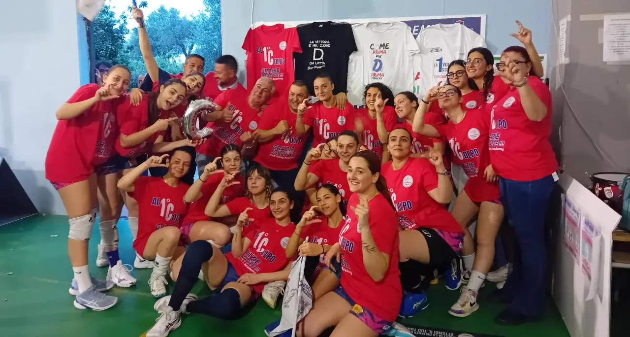 Volley femminile, la CratiCam vince il campionato di Serie D ed è pronta a nuove sfide
