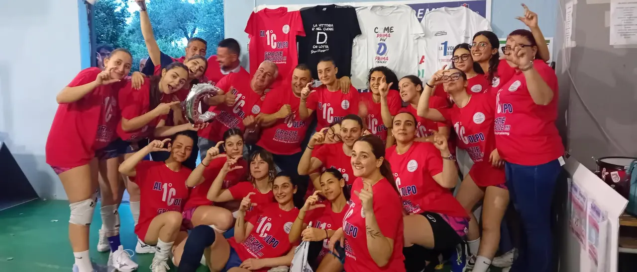 Volley femminile, la CratiCam vince il campionato di Serie D ed è pronta a nuove sfide