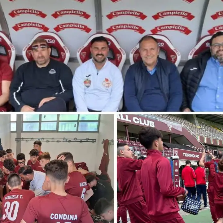 «Oltre ogni ostacolo»: i ragazzi della Gioiese a Torino insieme all'Accademia granata di Reggio Calabria\n