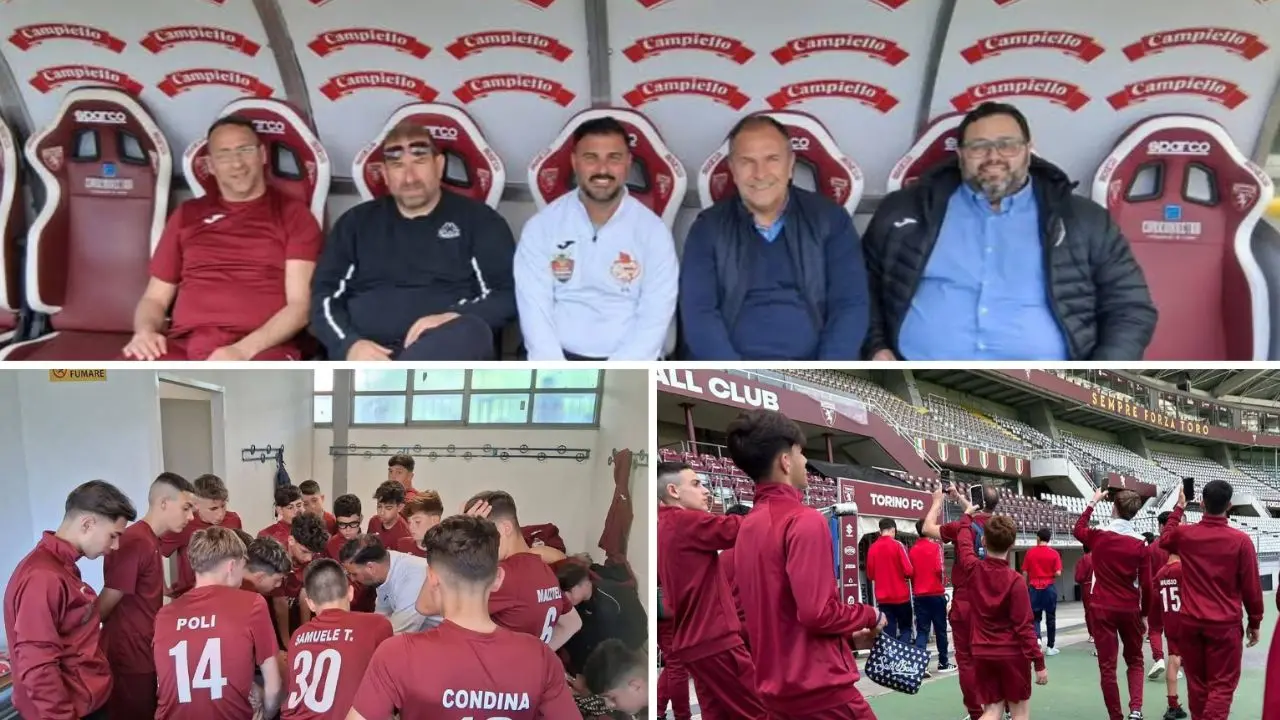 «Oltre ogni ostacolo»: i ragazzi della Gioiese a Torino insieme all'Accademia granata di Reggio Calabria\n