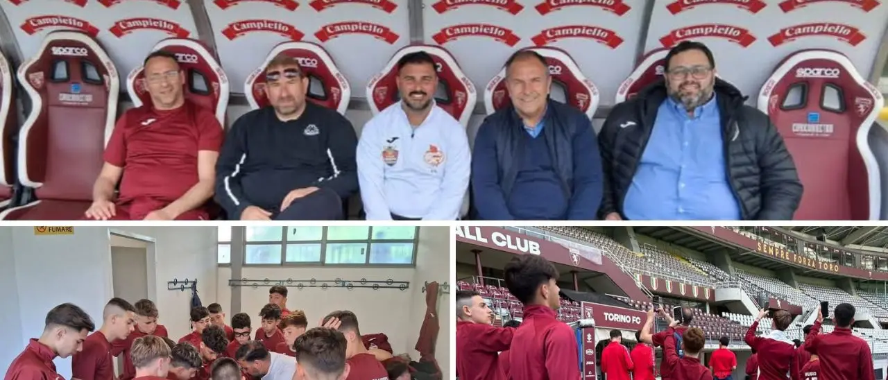 «Oltre ogni ostacolo»: i ragazzi della Gioiese a Torino insieme all'Accademia granata di Reggio Calabria\n