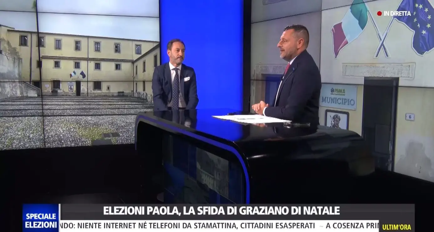 Elezioni comunali a Paola, Di Natale scende in campo: «Nomino un generale della Gdf in giunta e mi taglio il 60% dell’indennità»\n