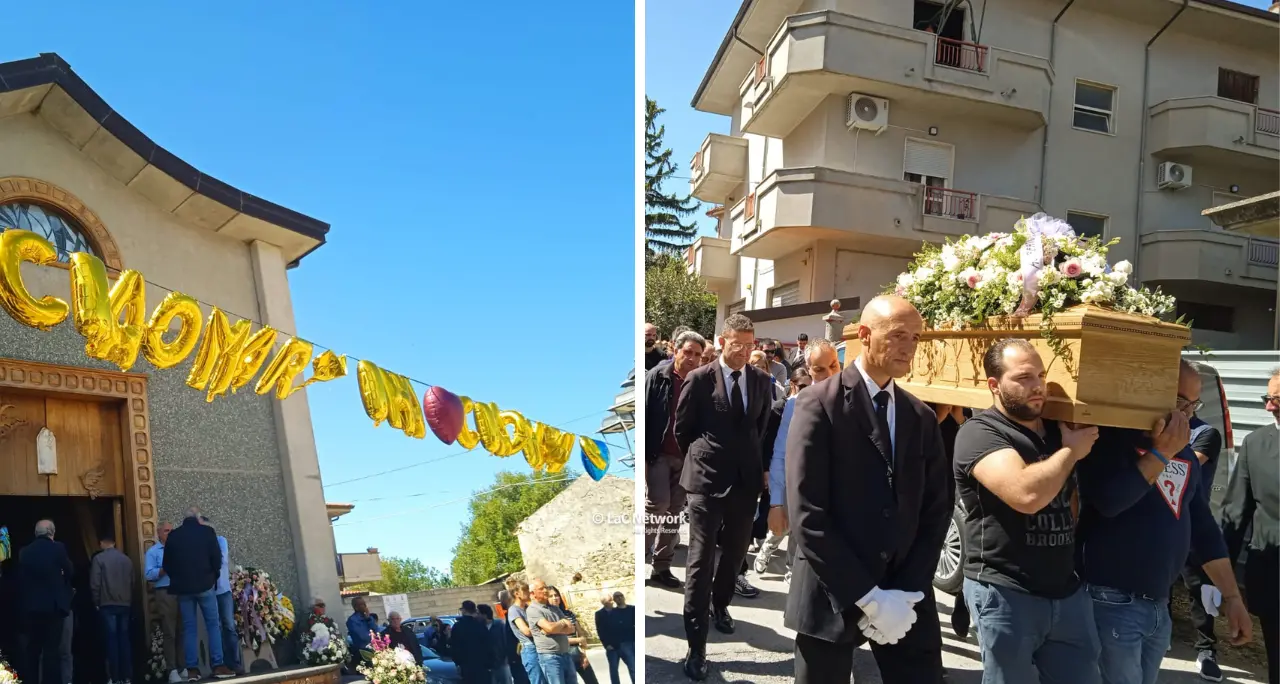 Funerali di Martina Piserà, nel Vibonese è il giorno del dolore. Il vescovo: «Il marito Alberto come Cristo»\n