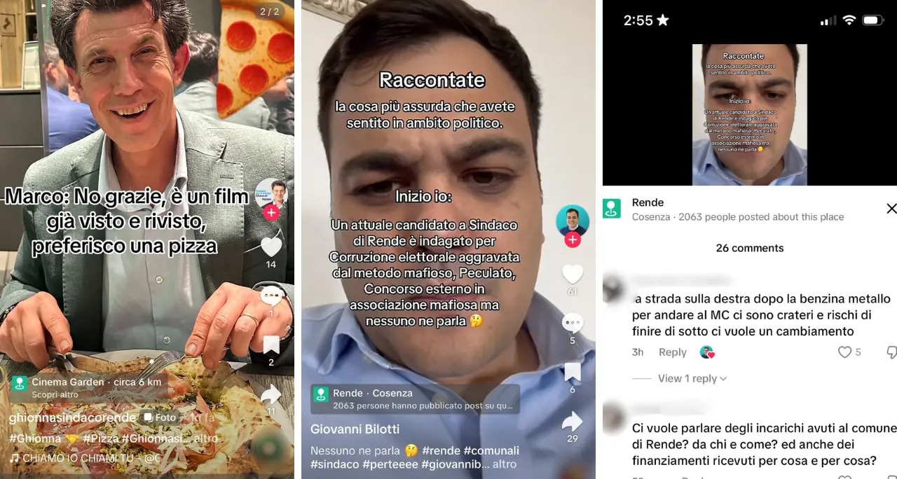 Le piazze non ci sono ma Tik Tok sì. A Rende la prima bufera social della campagna elettorale\n