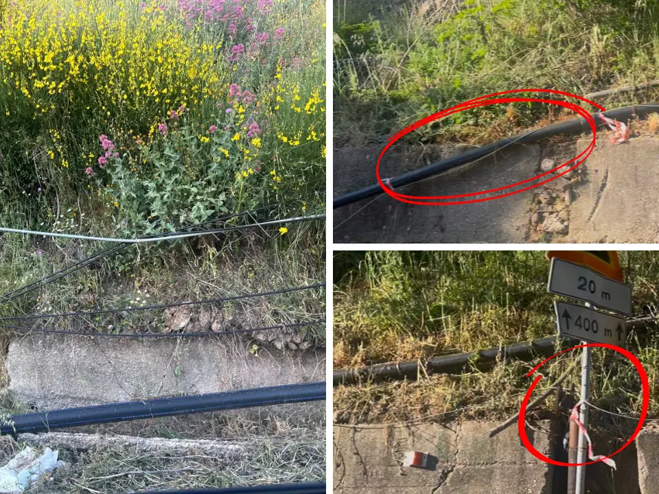 Dieci ore senza connessioni telefoniche e internet: basta un taglio d’erba per spegnere Acri