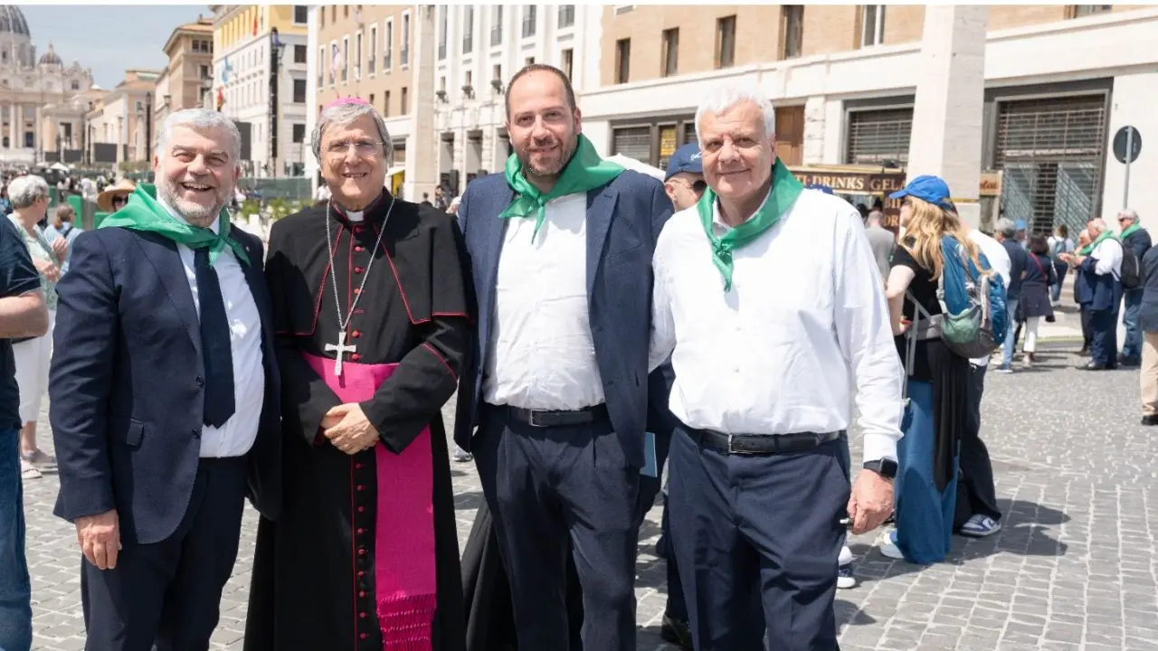 La Fondazione Augurusa al Giubileo dei Lavoratori. Monsignor Savino: «Rapporto tra fede e impresa si gioca sulla legalità»\n