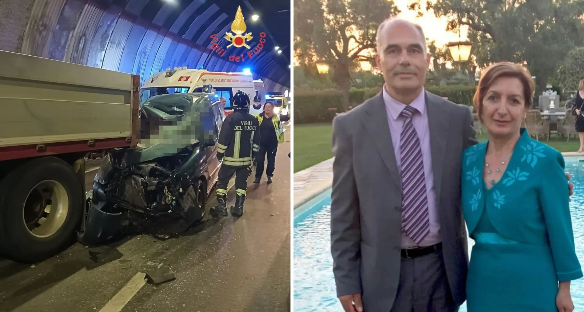 A Sellia lutto cittadino per la tragica perdita dello storico farmacista, morto con la moglie nell’incidente sulla 280 a Marcellinara