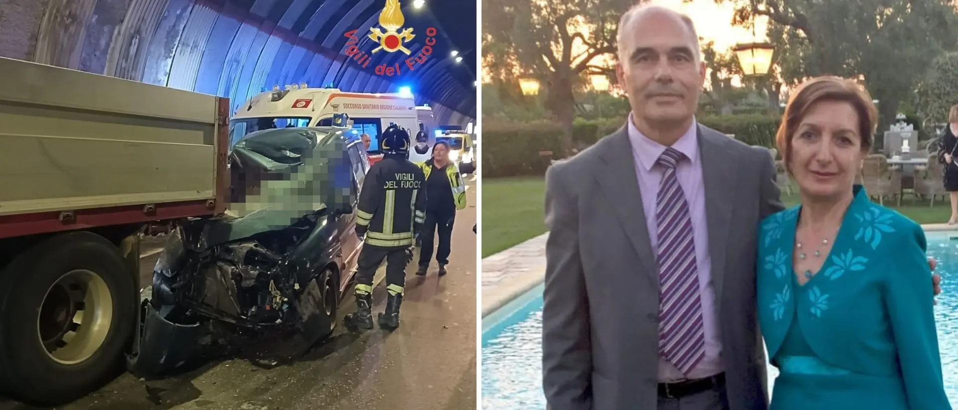 A Sellia lutto cittadino per la tragica perdita dello storico farmacista, morto con la moglie nell’incidente sulla 280 a Marcellinara