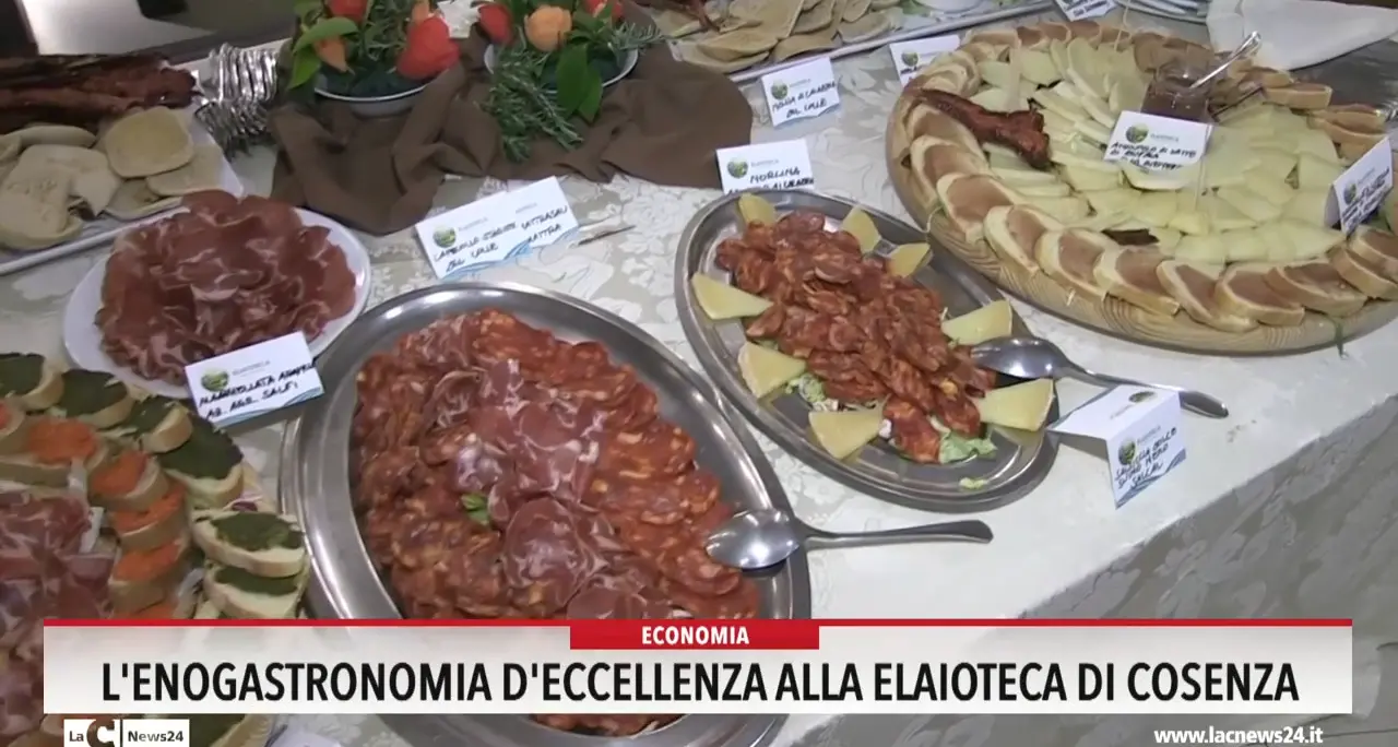 L'enogastronomia di eccellenza alla Elaioteca di Cosenza.mp4