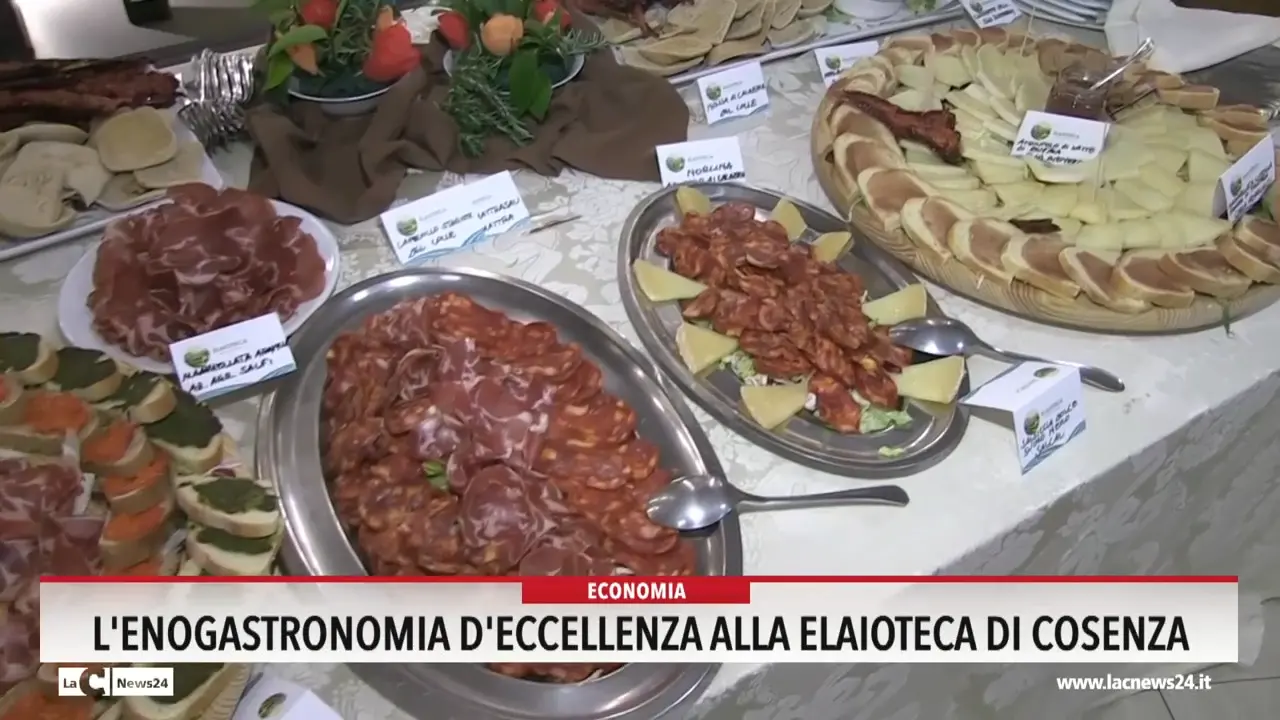 L'enogastronomia di eccellenza alla Elaioteca di Cosenza.mp4