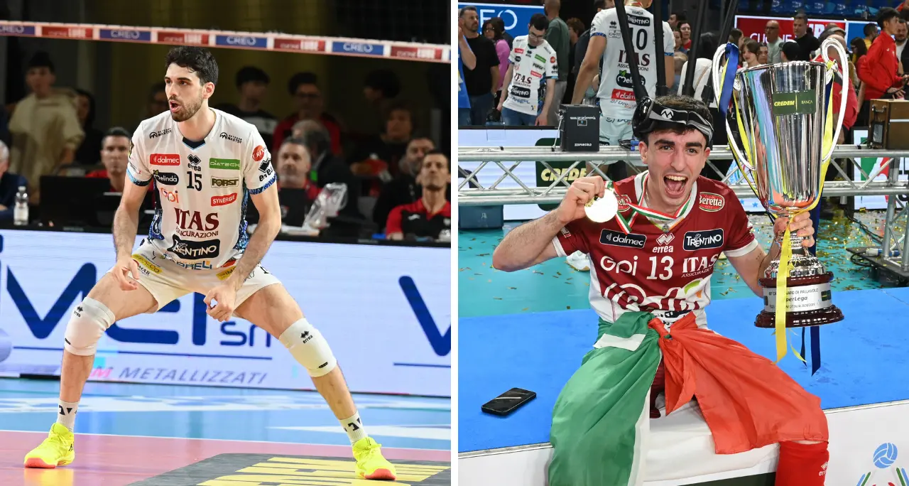 Volley tricolore: Lavia e Laurenzano, due calabresi campioni d’Italia con l’Itas Trentino\n