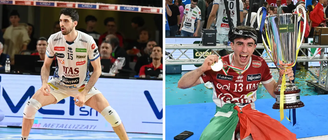 Volley tricolore: Lavia e Laurenzano, due calabresi campioni d’Italia con l’Itas Trentino\n
