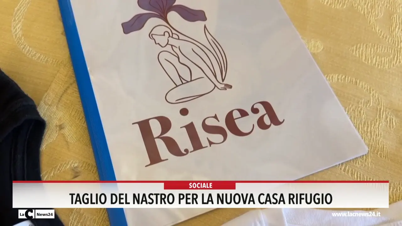 Taglio del nastro per la nuova Casa rifugio di Corigliano Rossano