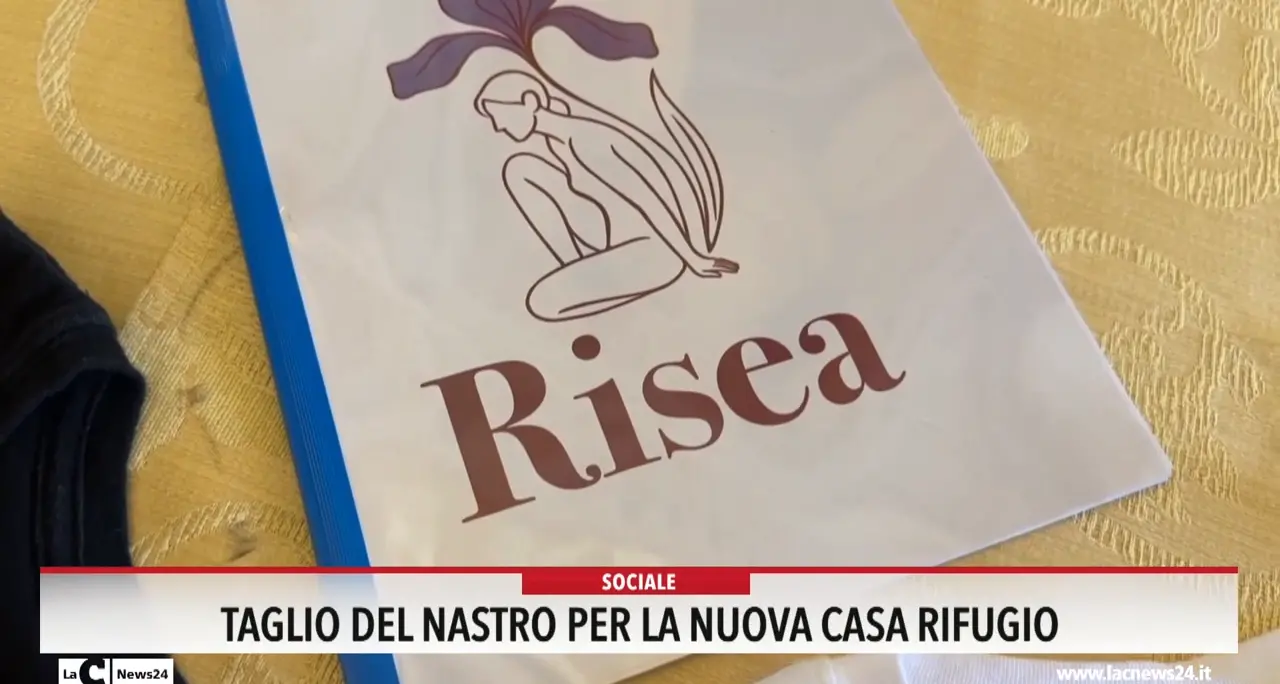 Taglio del nastro per la nuova Casa rifugio di Corigliano Rossano