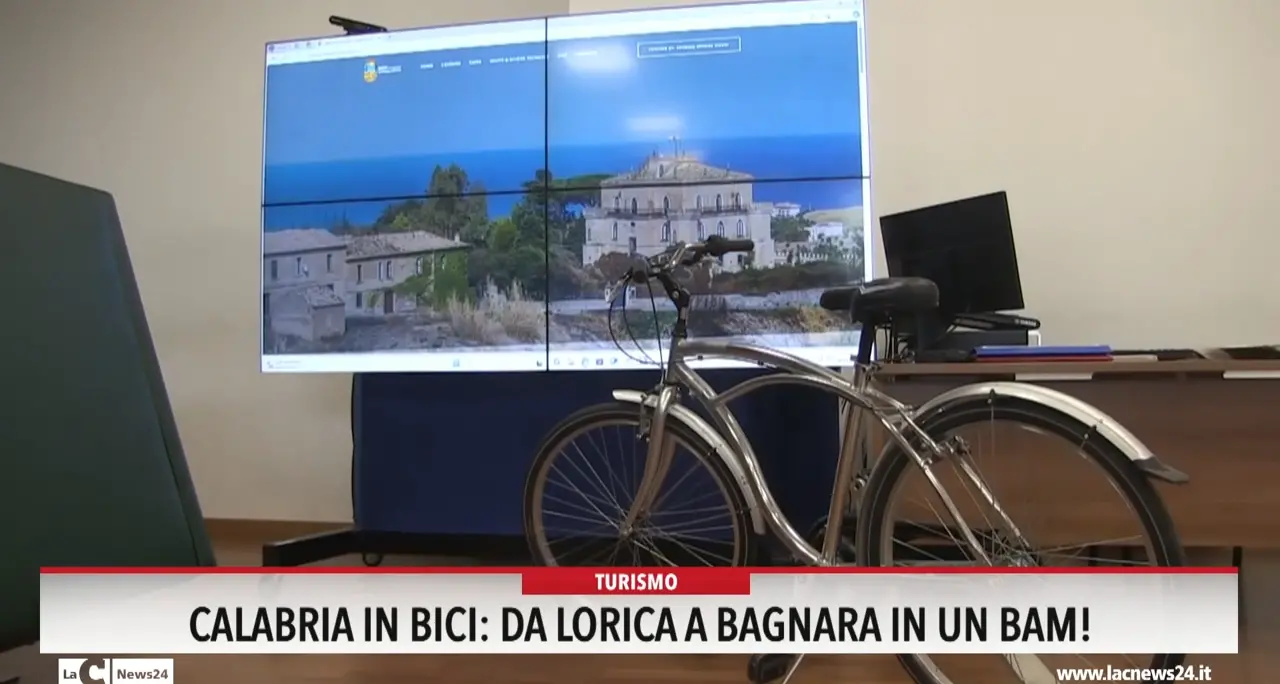 Calabria in bici, da Lorica a Bagnara in un Bam
