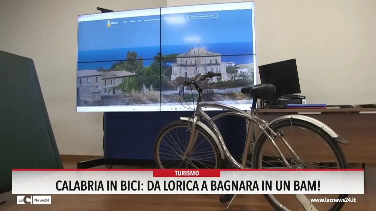 Calabria in bici, da Lorica a Bagnara in un Bam