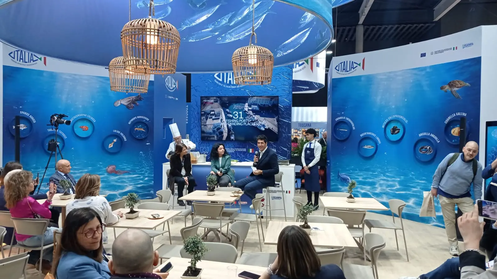 Barcellona, Calabria protagonista al Seafood Expo Global 2025: in prima linea le aziende regionali del settore ittico\n