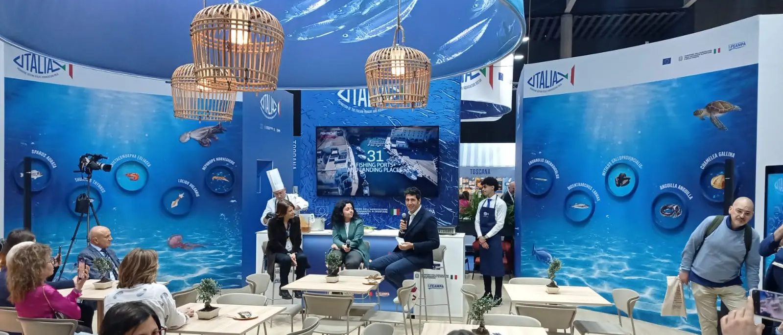Barcellona, Calabria protagonista al Seafood Expo Global 2025: in prima linea le aziende regionali del settore ittico\n