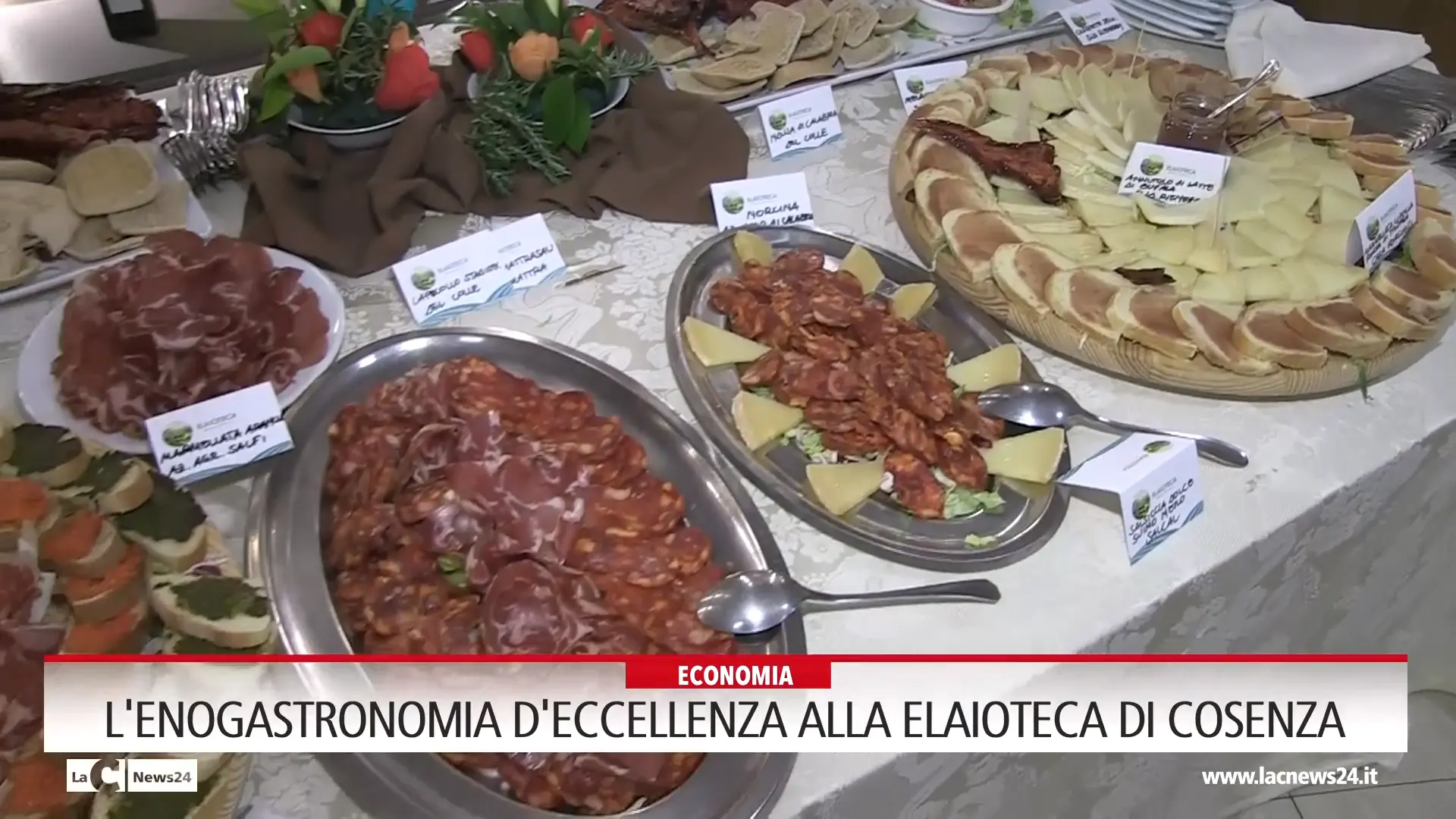 L'enogastronomia d'eccellenza alla elaioteca di Cosenza