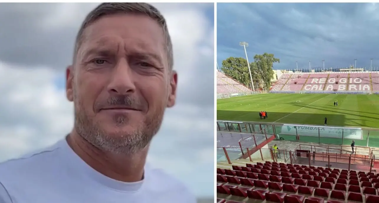 Operazione Nostalgia\u00A0in Calabria:\u00A0Francesco Totti a\u00A0Reggio per il raduno che celebra i campioni del passato\n