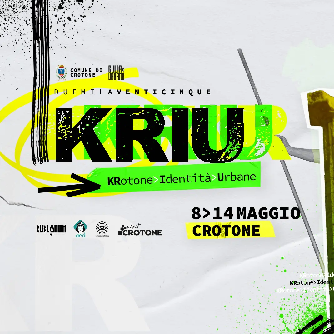 Kriu, i\u00A0quartieri 300 Alloggi e San Francesco di Crotone si trasformano in un laboratorio di street art\n\n\n