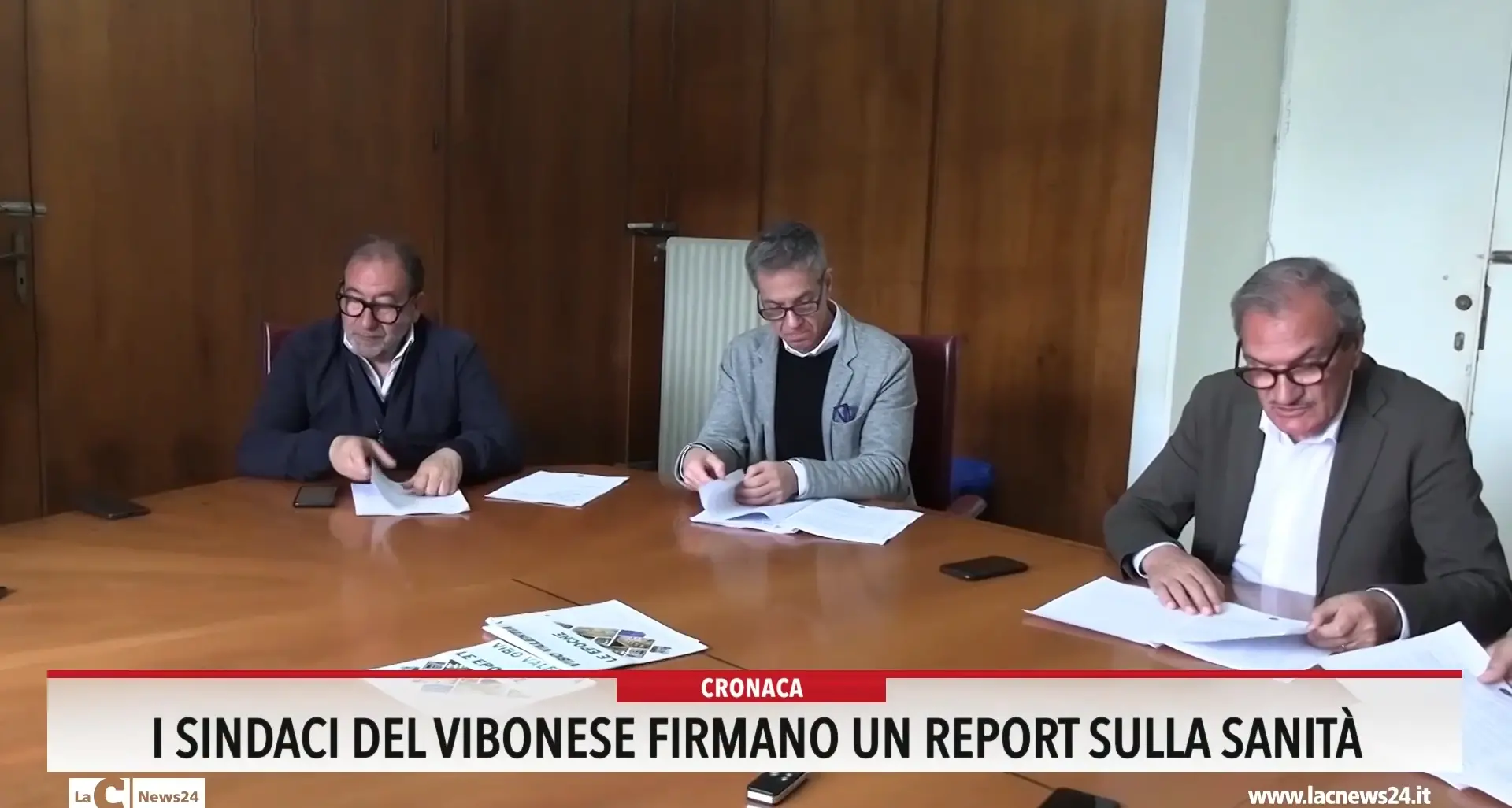 I sindaci del Vibonese firmano un report sulla sanità