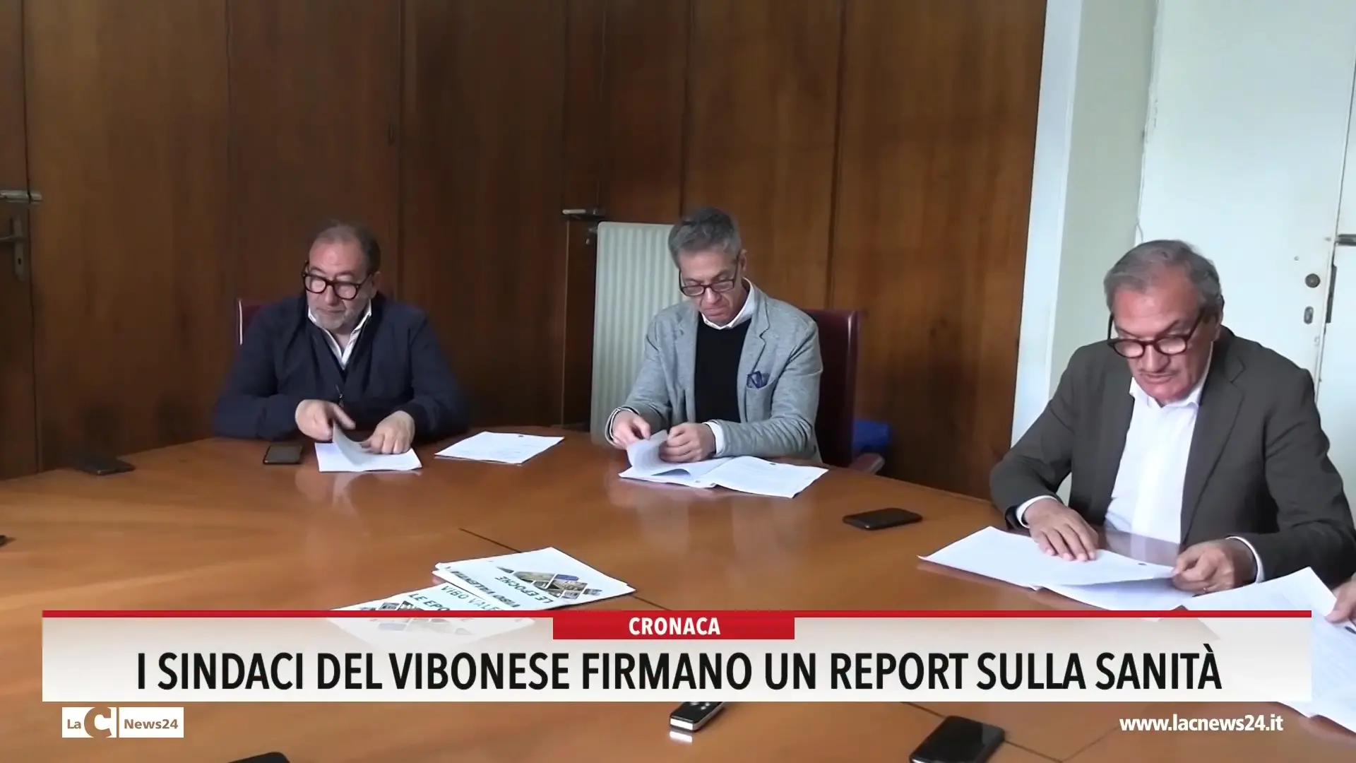 I sindaci del Vibonese firmano un report sulla sanità