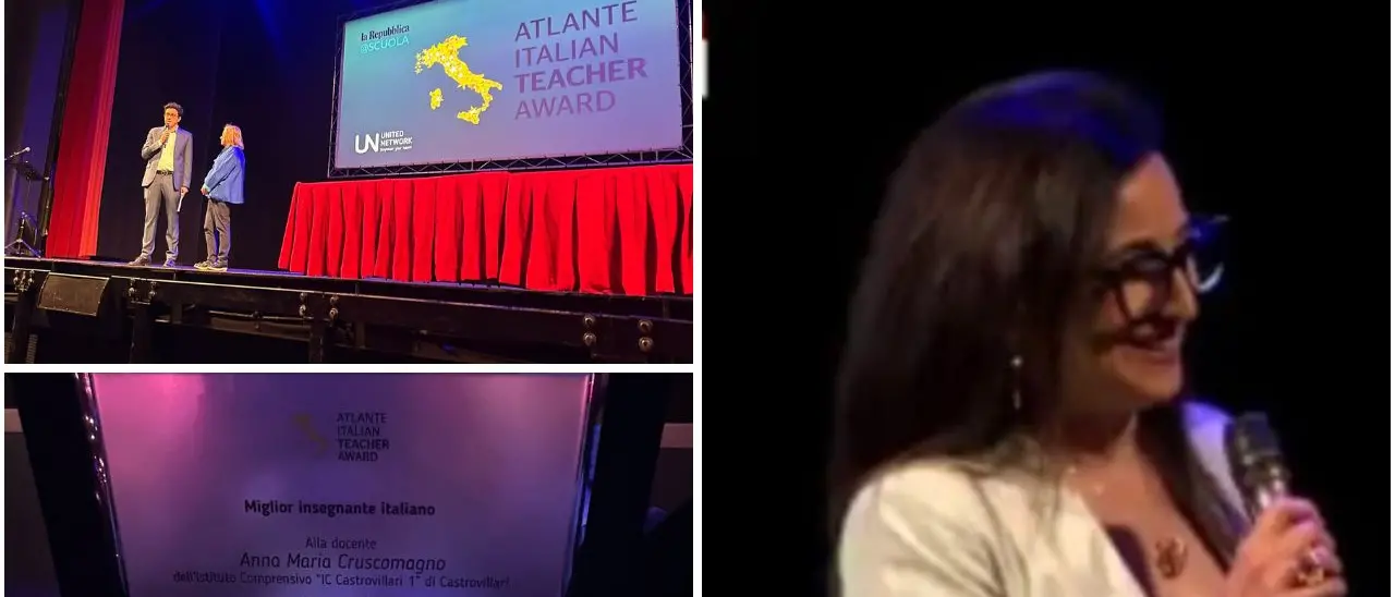 Una calabrese tra i migliori docenti d’Italia, è stata premiata per il suo metodo innovativo di insegnamento\n