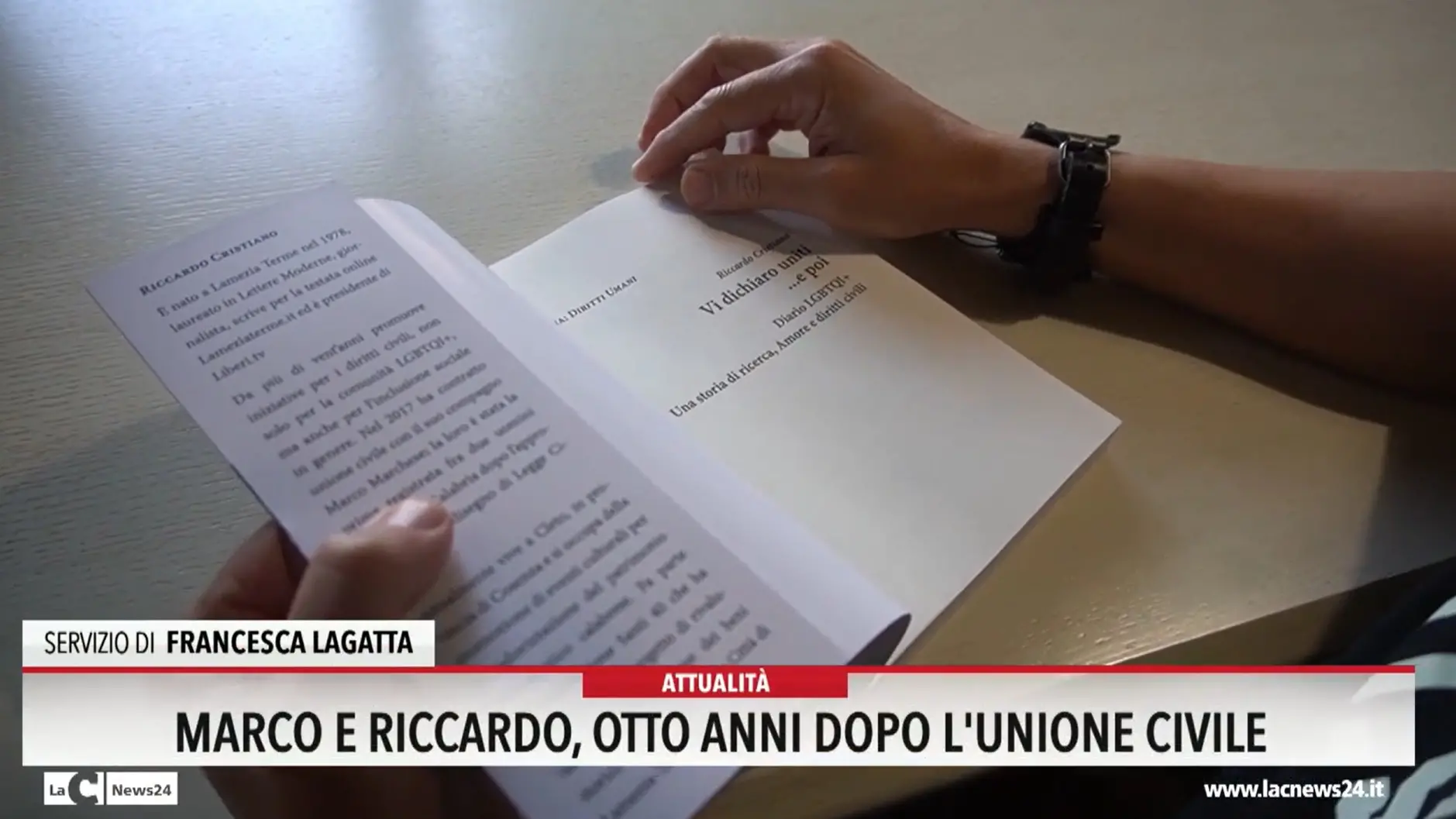 Marco e Riccardo: otto anni dopo l'unione civile