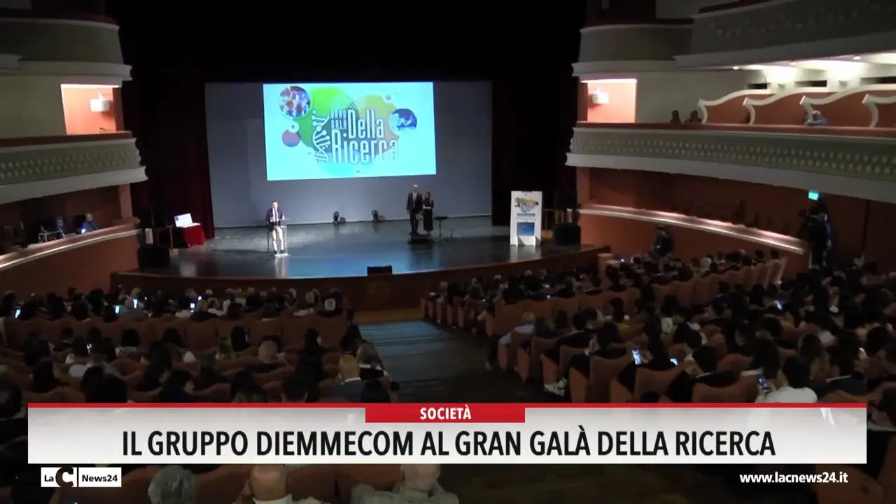 Il gruppo Diemmecom al Gran galà della ricerca