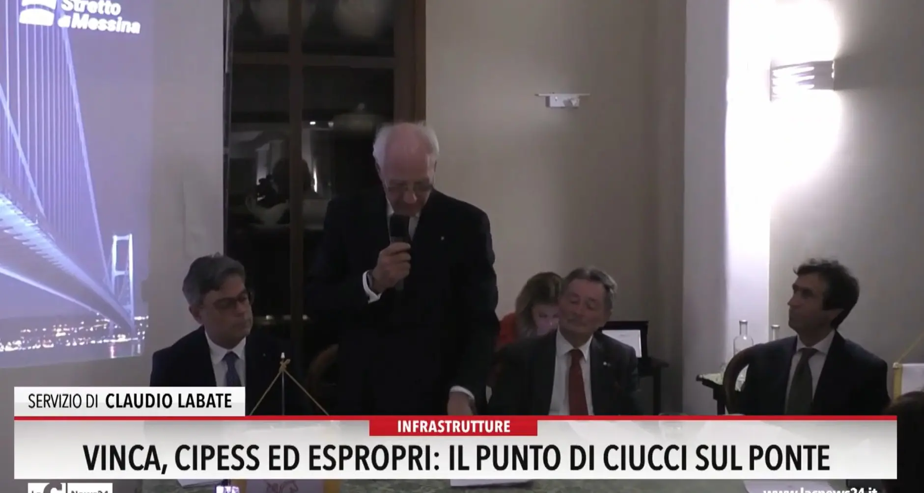Ponte sullo Stretto, il punto dell'amministratore delegato della Società Stretto di Messina, Pietro Ciucci