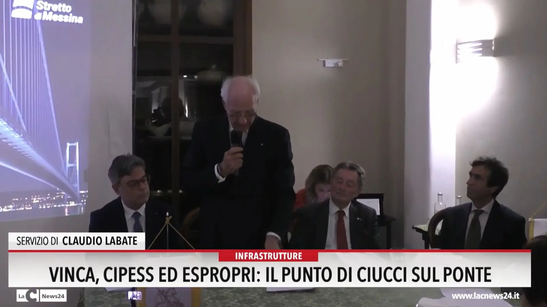 Ponte sullo Stretto, il punto dell'amministratore delegato della Società Stretto di Messina, Pietro Ciucci