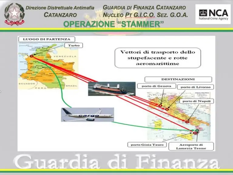 Operazione Stammer, 7 condanne in Cassazione per narcotraffico internazionale\n