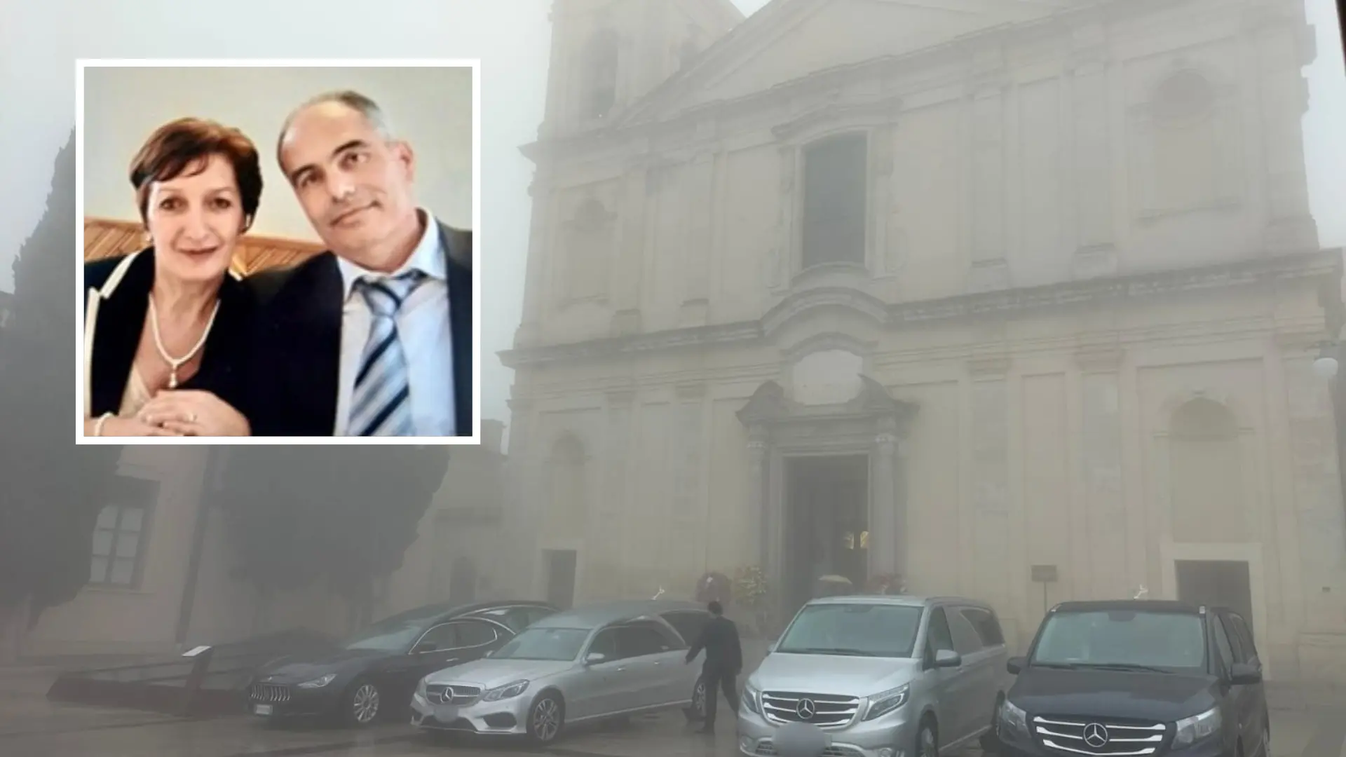 A Vibo i funerali della coppia morta nell’incidente sulla Strada dei due mari: Duomo gremito per l’addio a Ornella e Nicola