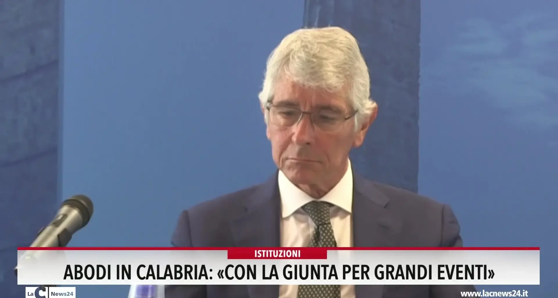 Abodi in Calabria con la giunta per grandi eventi