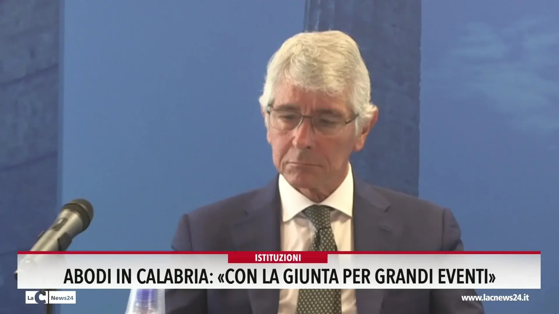 Abodi in Calabria con la giunta per grandi eventi