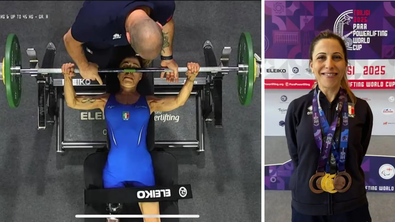 Panca paralimpica, il sogno mondiale di Anna Morabito diventa realtà: bronzo per la pesista di Ardore\n