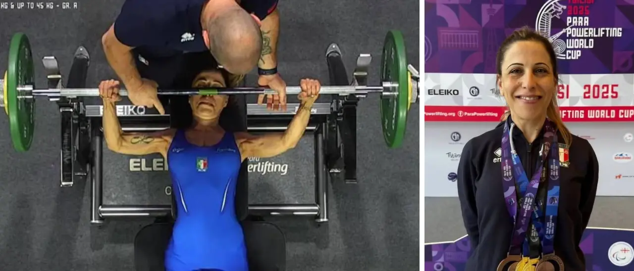 Panca paralimpica, il sogno mondiale di Anna Morabito diventa realtà: bronzo per la pesista di Ardore\n