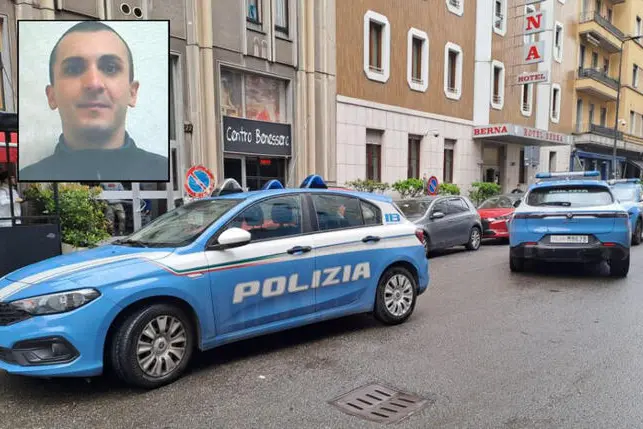<p>Nel riquadro il ricercato Emanuele De Maria (foto Ansa)</p>\\n , ANSA