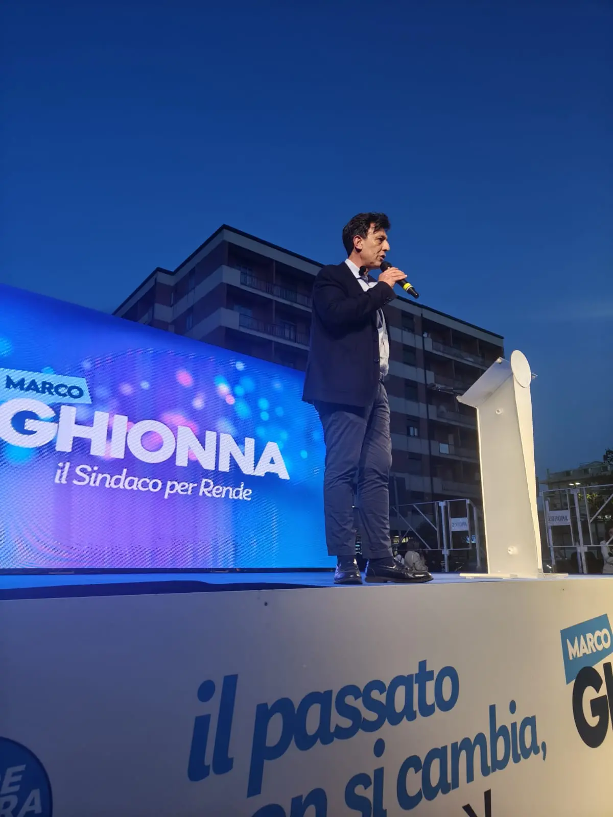 Comunali a Rende, il centrodestra con Marco Ghionna all’apertura della campagna elettorale\n